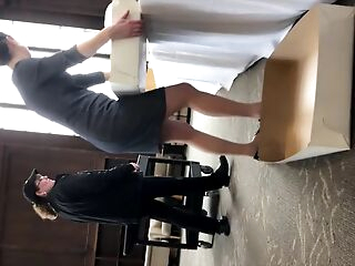 sexy college instructor likes being filmed